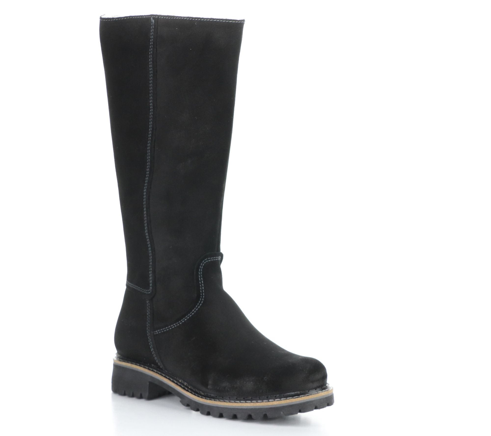 Bos. & Co. Winter Pampa Argentina Suede Side Zip Boot - Hudson