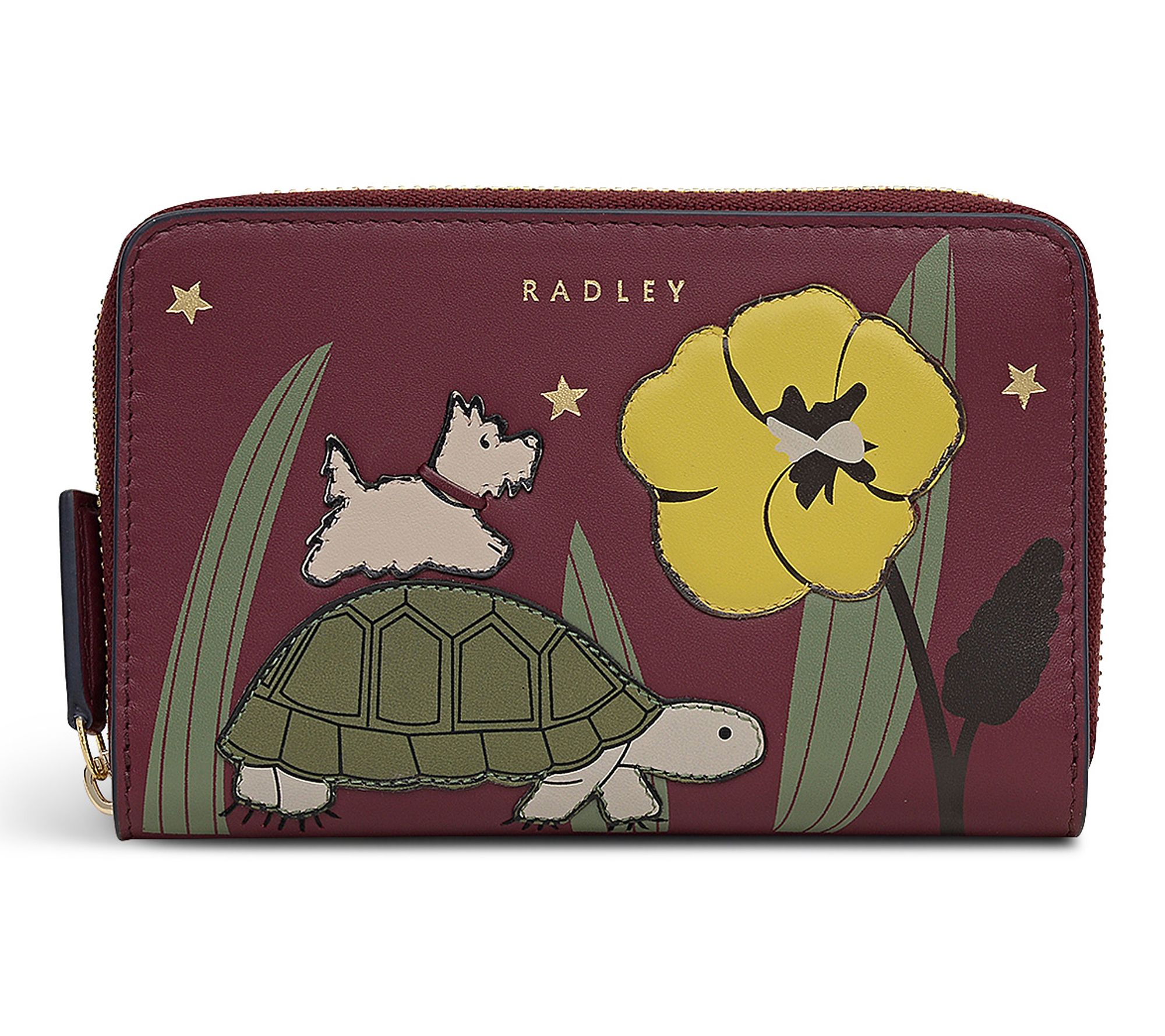 RADLEY Midnight Wanderer Medium Zip Around Leather Wallet