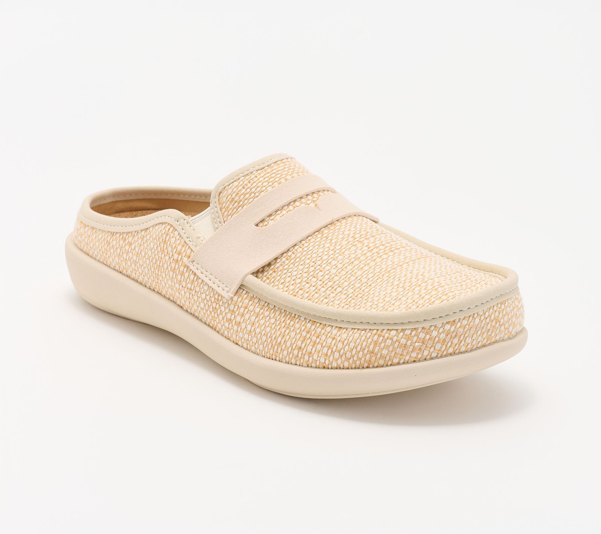 Revitalign Orthotic Raffia Mules - Siesta Radiant