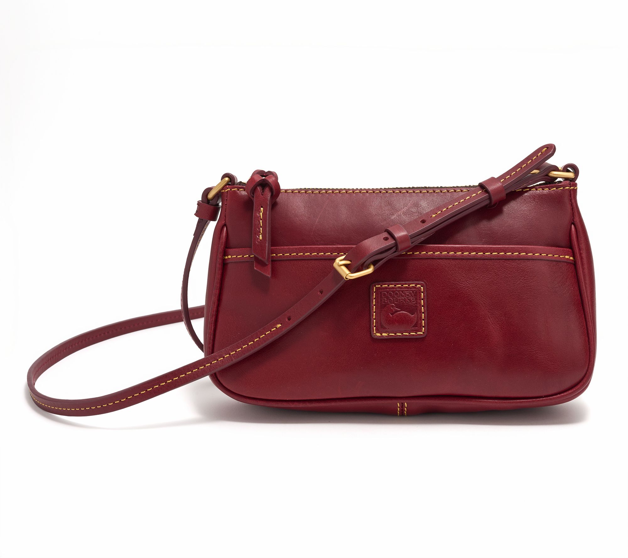"As Is" Dooney & Bourke Florentine Leather Lola Crossbody