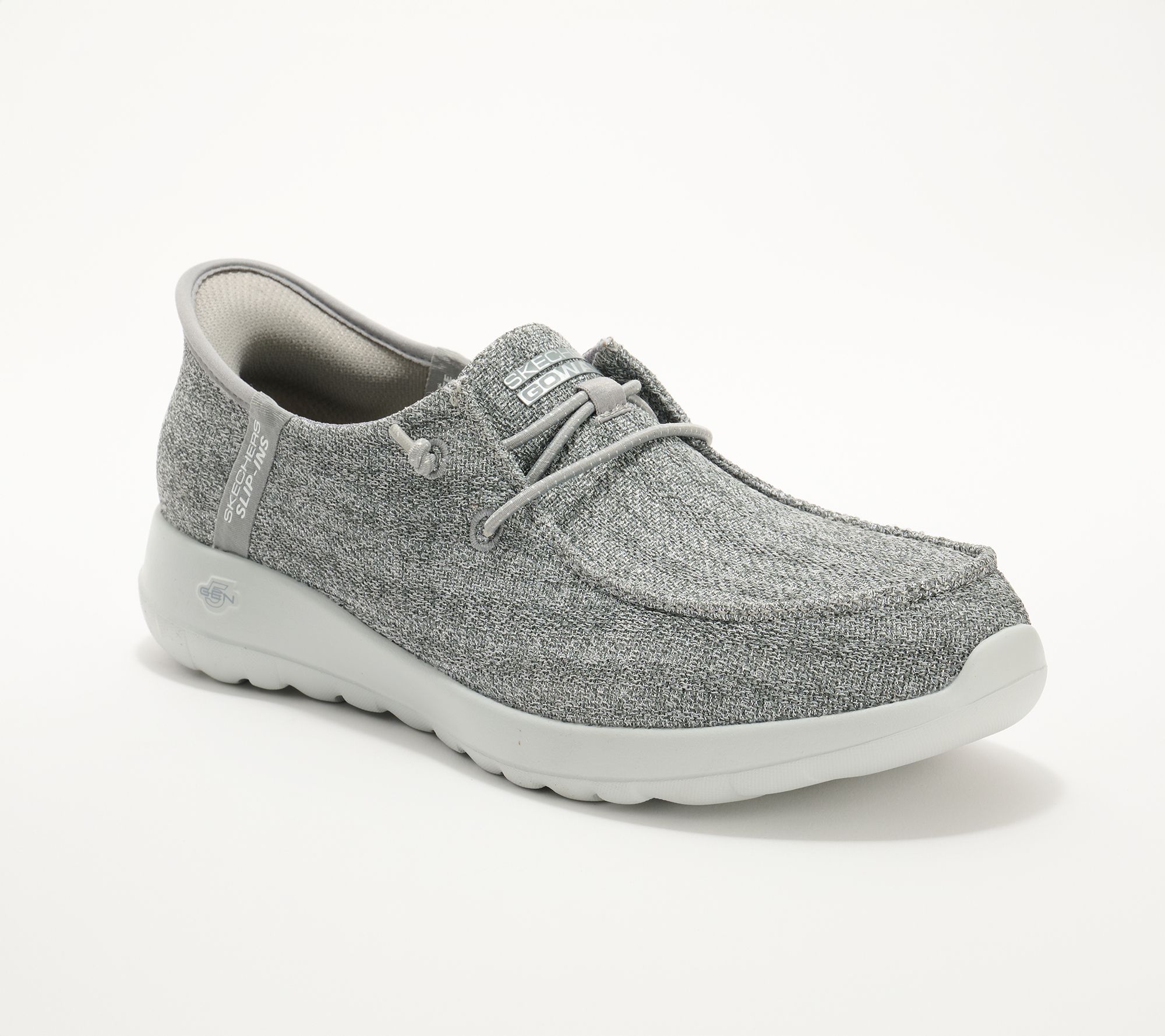 "As Is" Skechers Slip-ins GO WALK Moc Toe Shoes- Fantasia