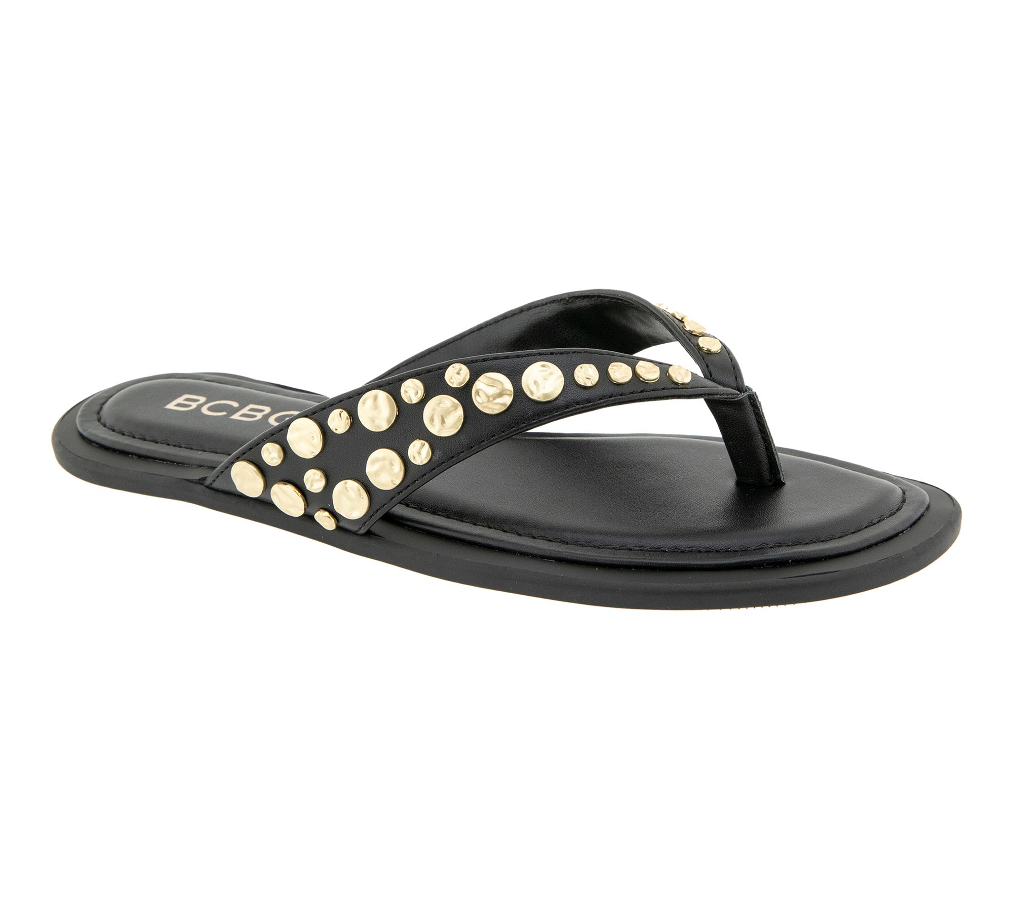 BCBG Zelilya Studded Thong Sandal