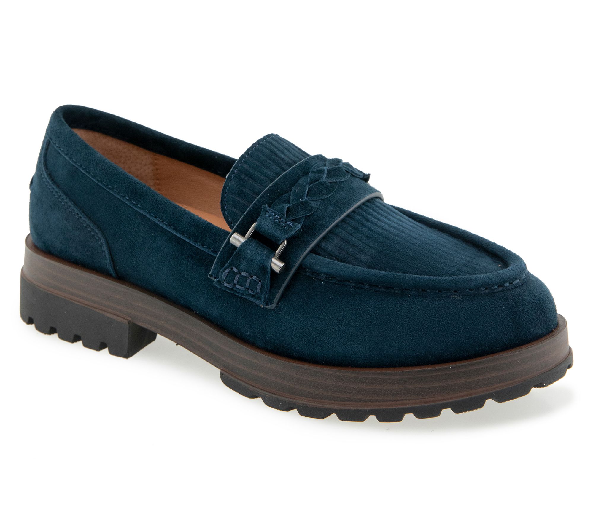 Gentle Souls by Kenneth Cole Suede Loafers -Polly Bit