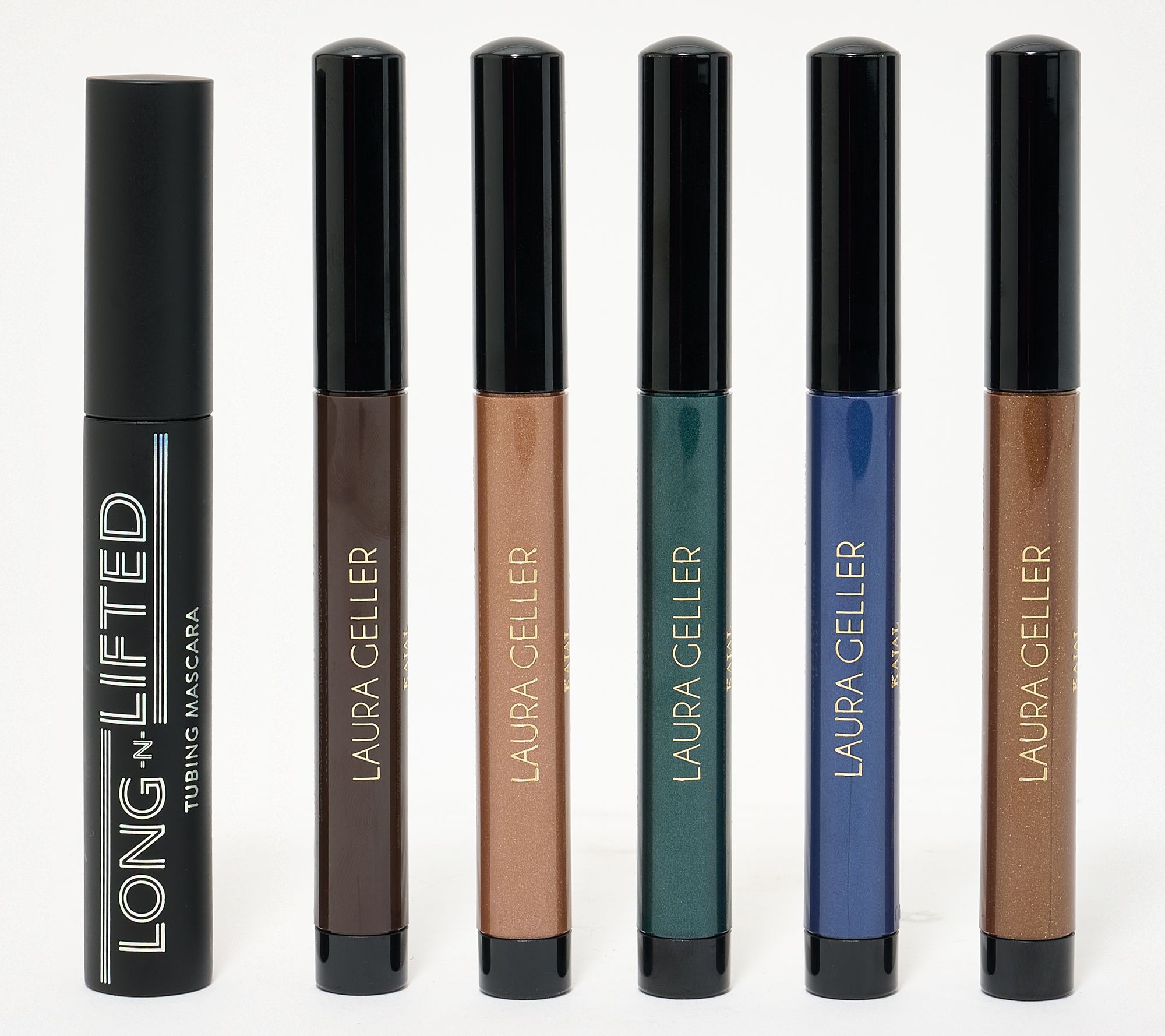 Laura Geller 6 Piece Kajal Eyeliner and Mascara Collection