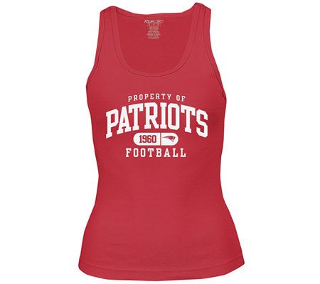 new england patriots women's tank top