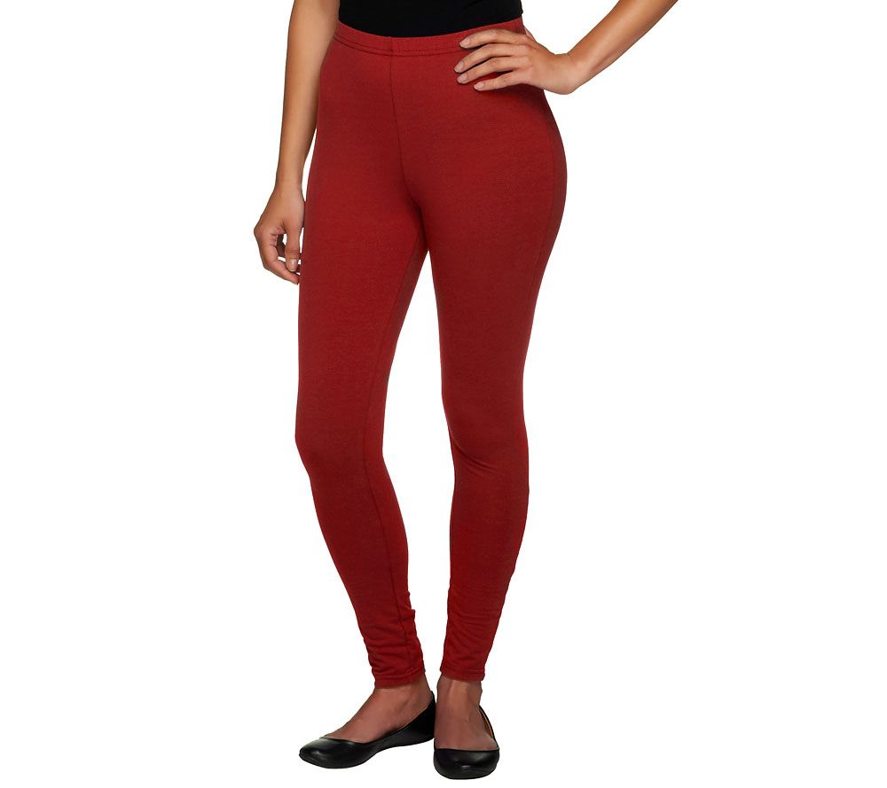 Women with Control Petite Fit Pull-On Knit Leggings - QVC.com