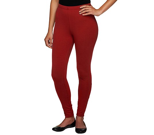 Women with Control Petite Fit Pull-On Knit Leggings
