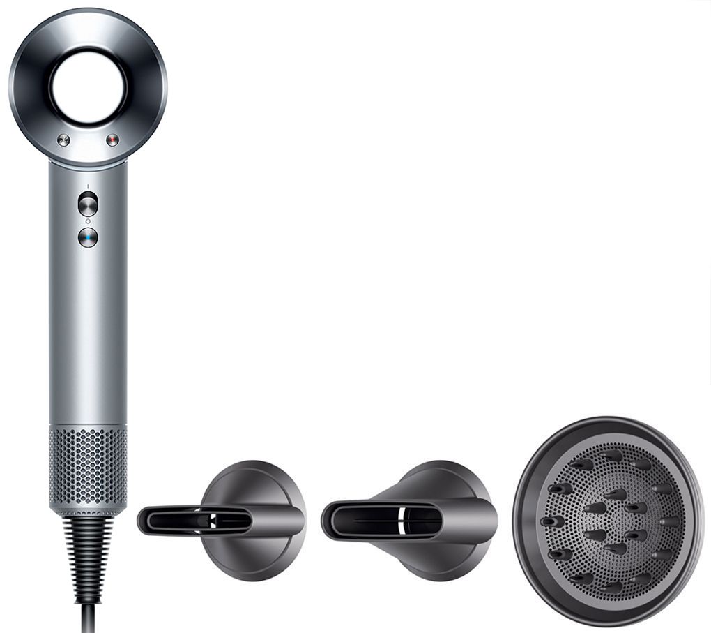 Dyson Supersonic Hair Dryer with Nonslip Mat & 3 Attachments - QVC.com