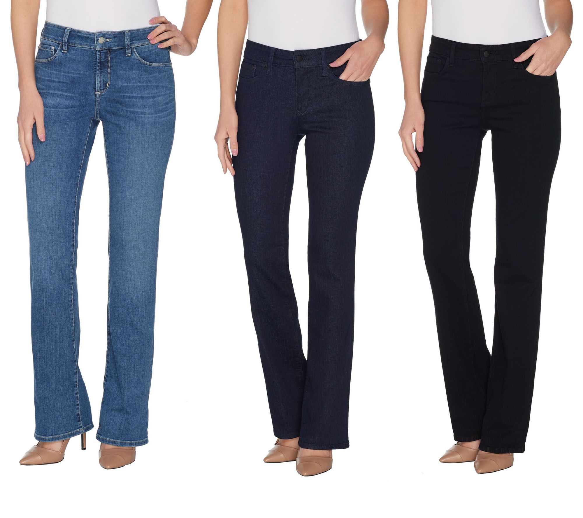NYDJ Barbara Boot-cut 5-Pocket Jeans — QVC.com