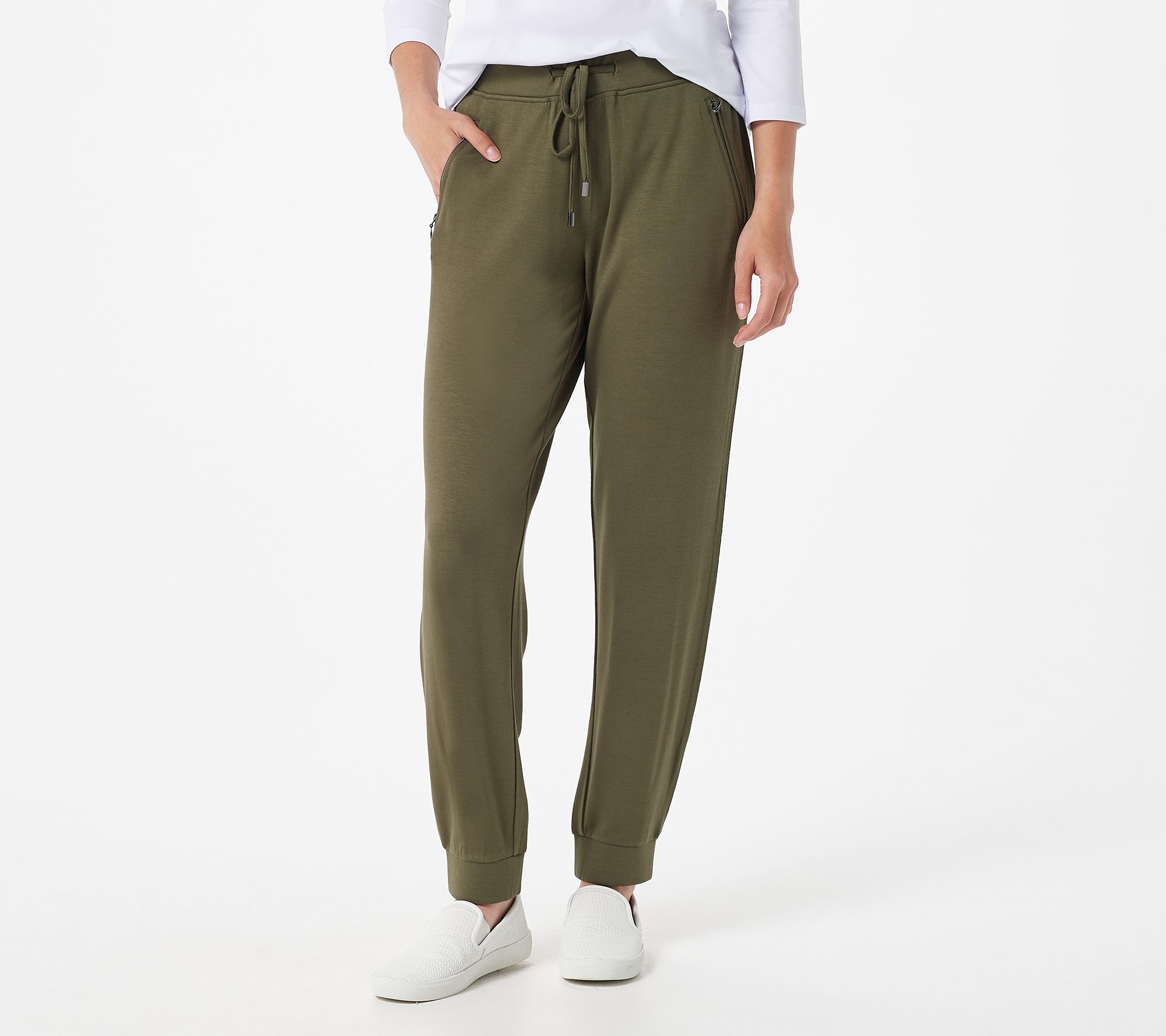 susan graver jogger pants qvc