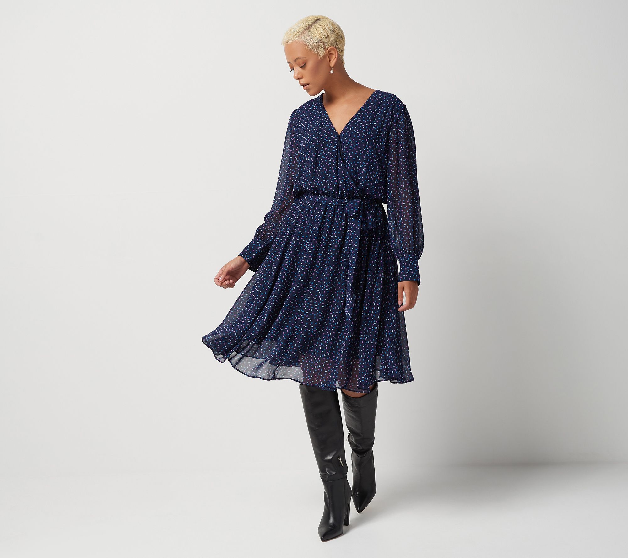 qvc wrap dresses