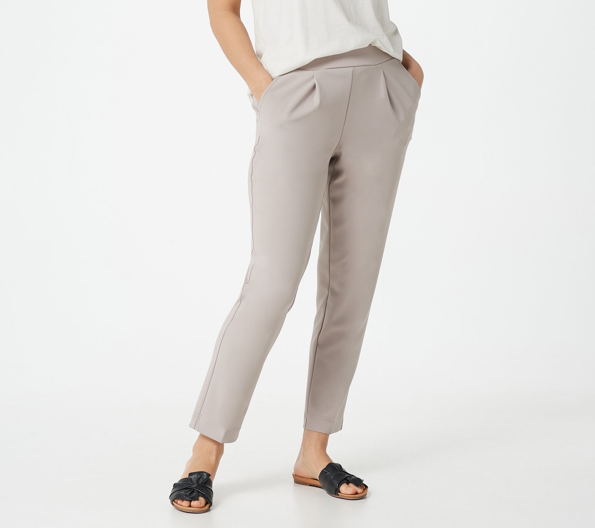 Haute Hppie Tribe Regular Pull-On Knit Ankle Pant - QVC.com