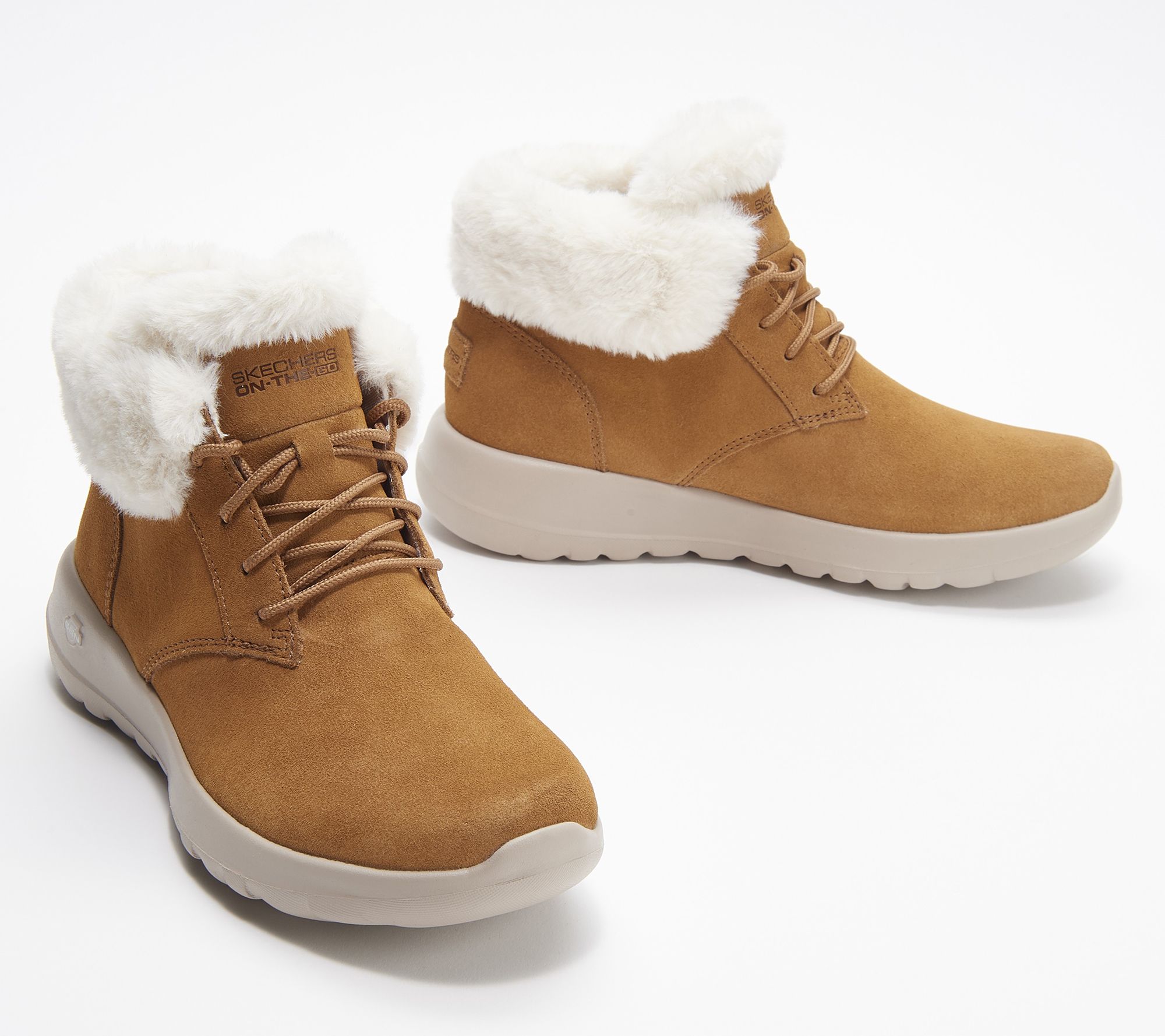 proza Beperken Ordelijk As Is" Skechers On-The -Go Lace-Up Ankle Boots - Joy Lush - QVC.com