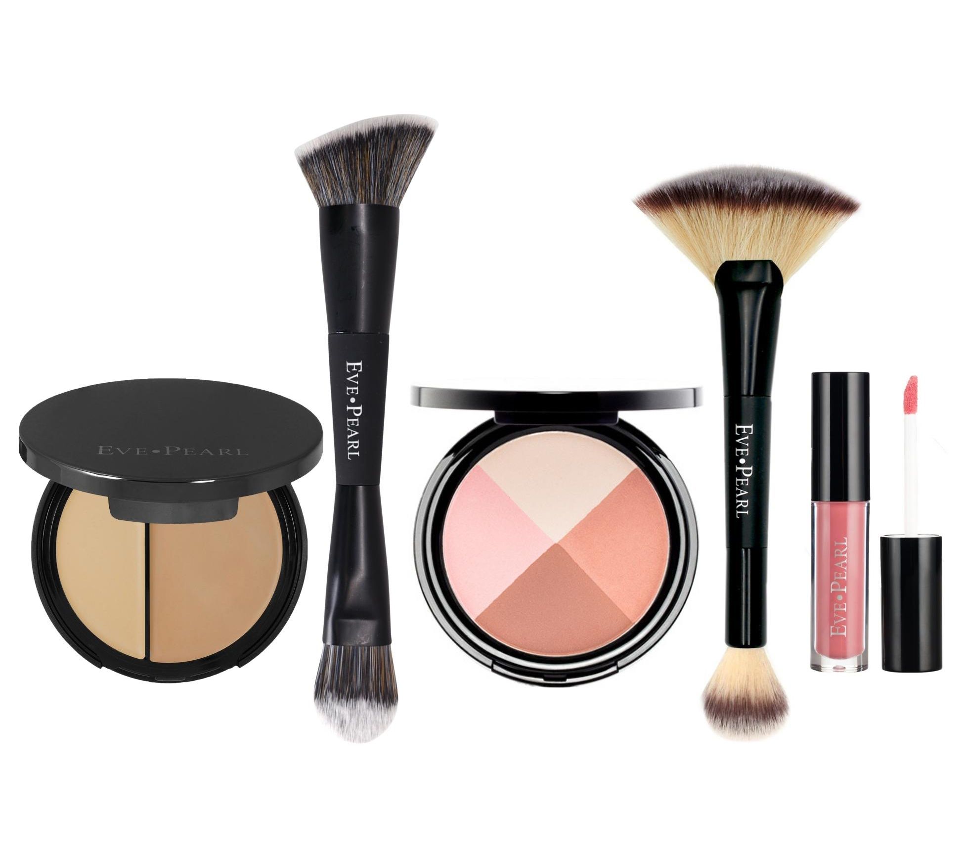 EVE PEARL 5-Pc Flawless Face, Contour, Brush &Lip Collection