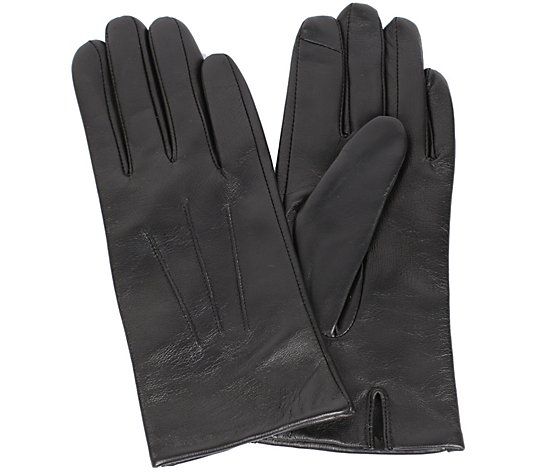 Karla Hanson Women's Leather Touch Screen Gloves