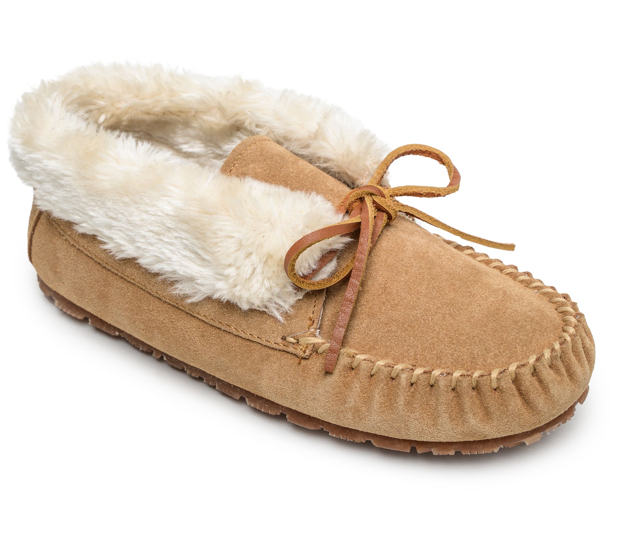 sperrys with fur