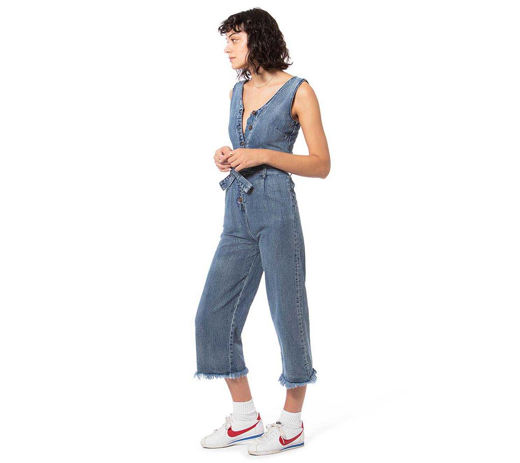 lola denim jumpsuit