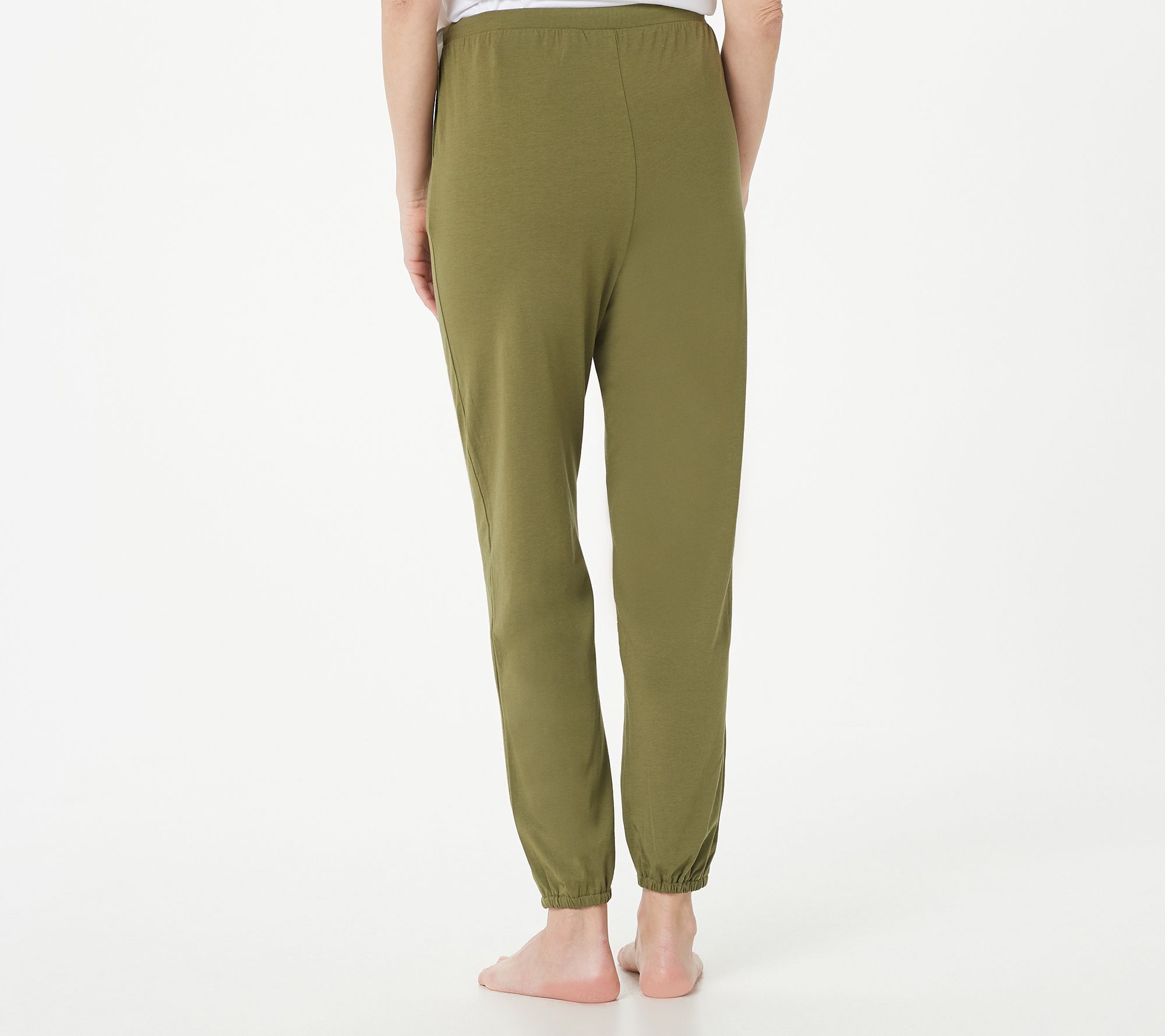 AnyBody Cozy Knit Luxe Pants with Drawstring Waist - QVC.com