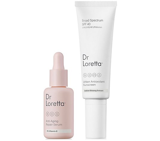 Dr Loretta Anti-Aging Repair Serum & Antioxidant Sunscreen