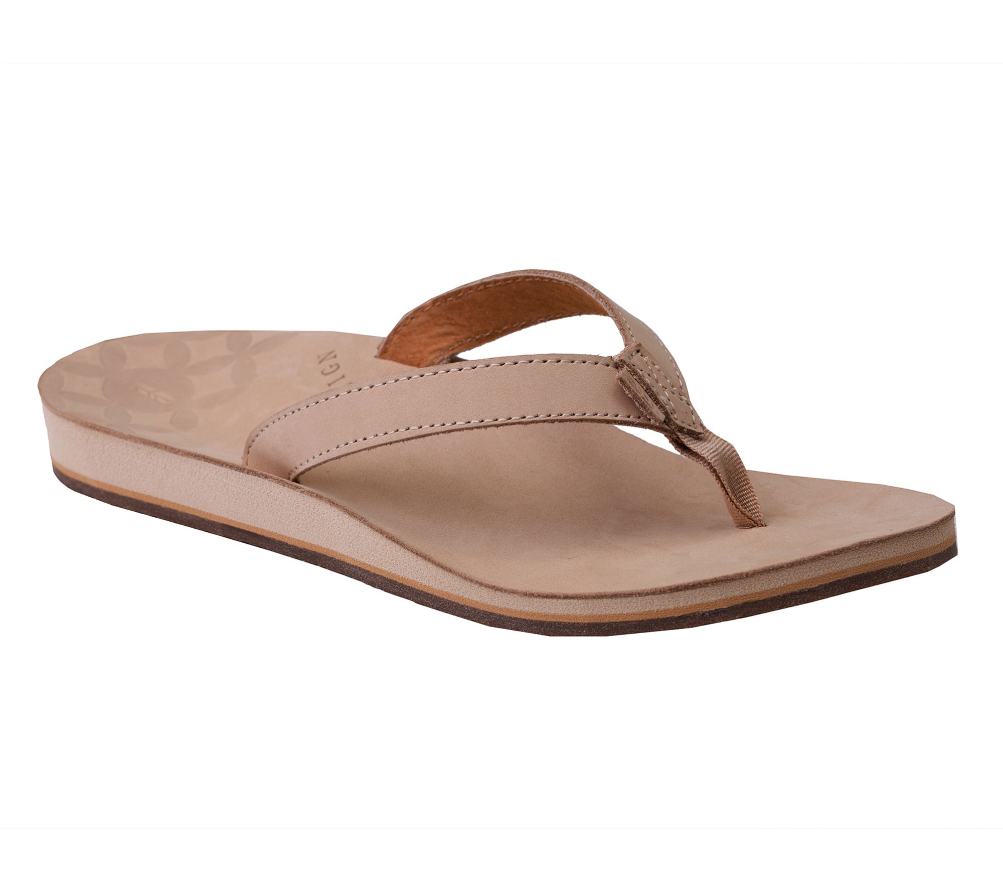 Revitalign Flip Flop Orthotic Sandals - Zuma Beach Leather