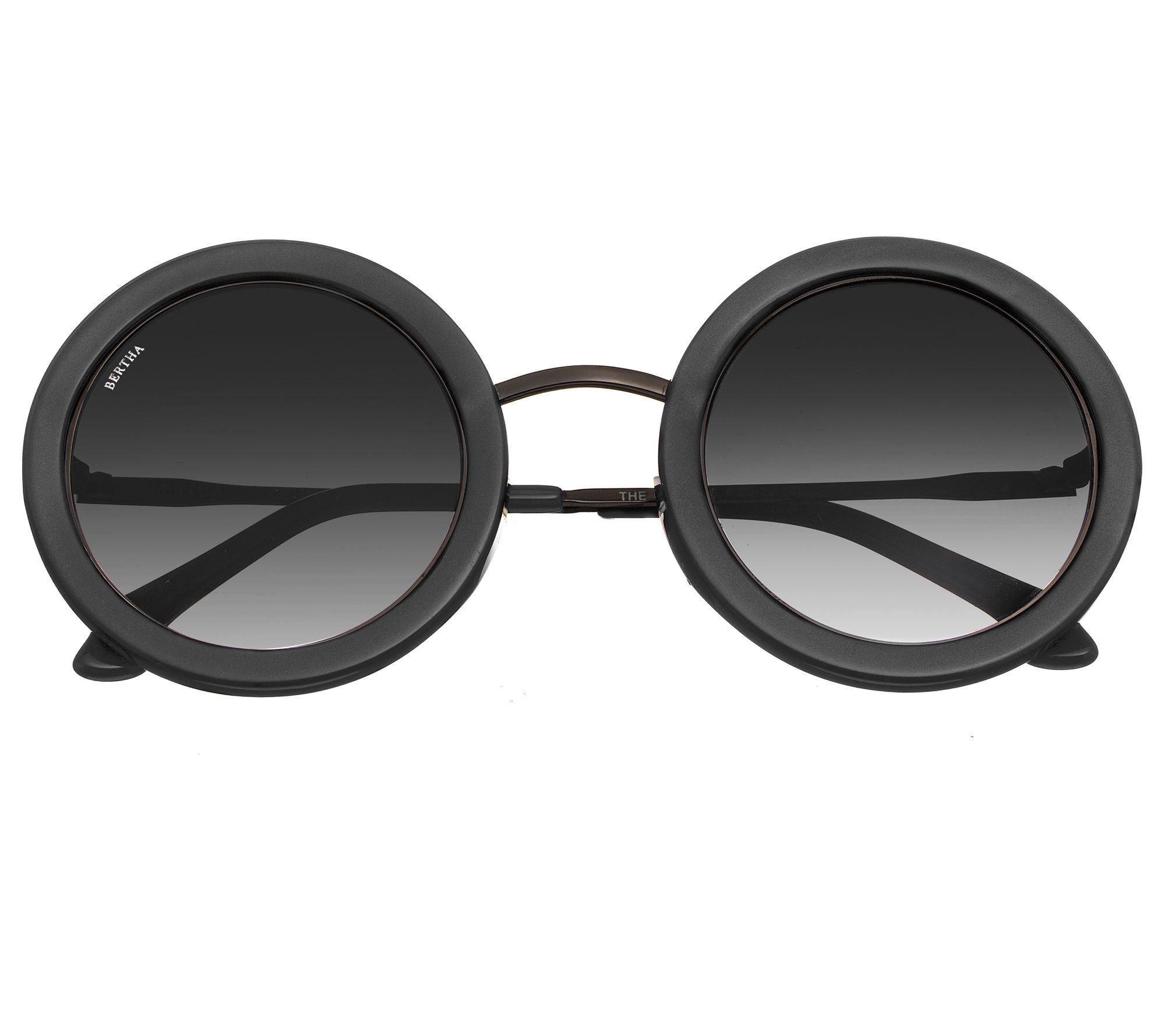 Chanel Interlocking CC Logo Round Sunglasses - Gold Sunglasses
