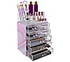Sorbus Makeup and Jewelry Storage Case - Tie-Dy e Print, 1 of 3