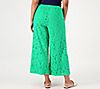 Girl With Curves Regular Lace Wide Leg Crop Pants, 1 of 2
