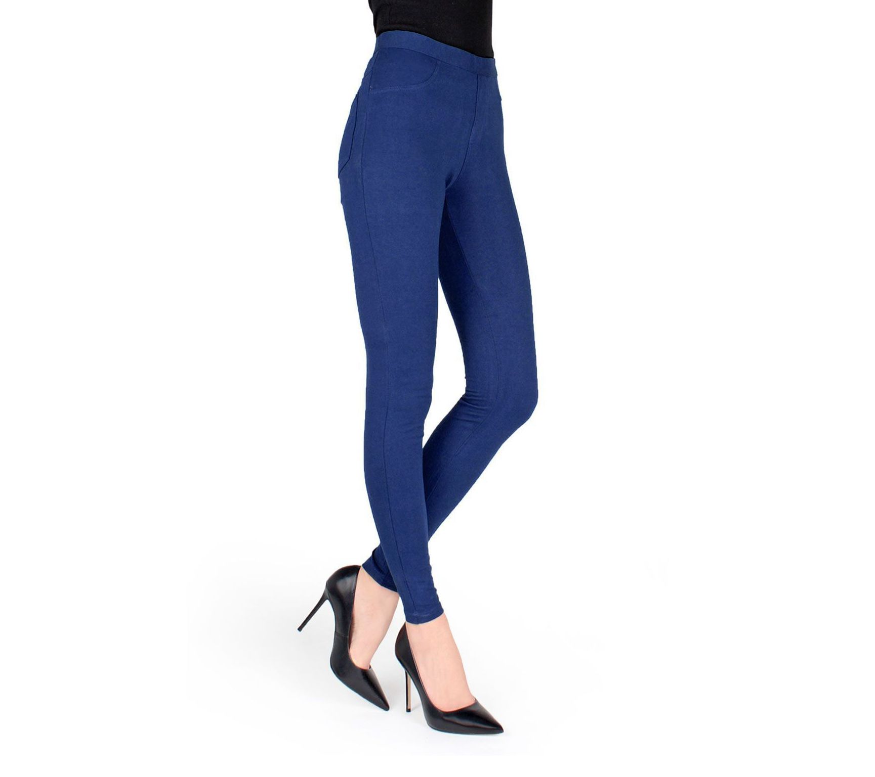 Memoi Cotton-Blend Leggings