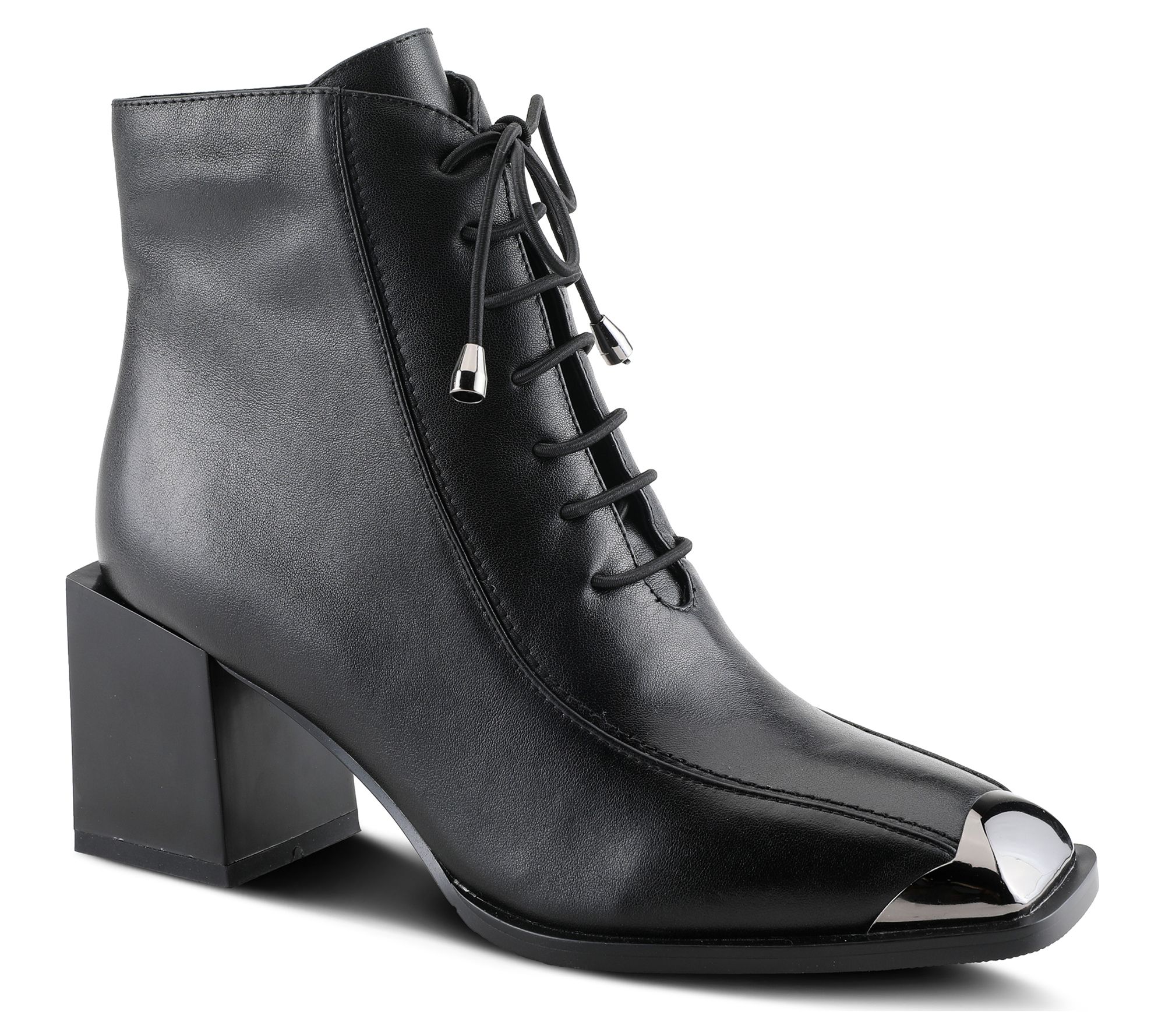 Spring Step Ruched Ankle Boots - Cleora 