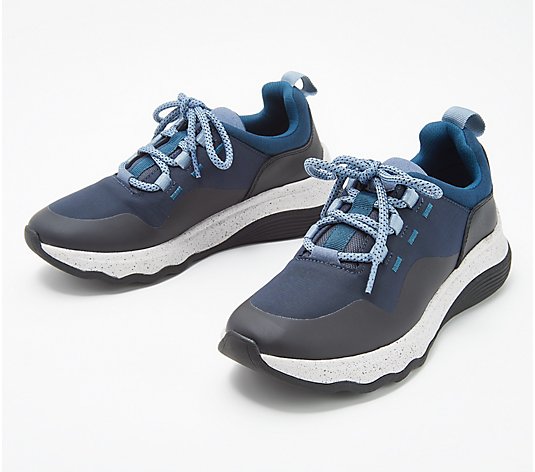 Clarks Collection Water Resistant Walking Shoes - Jaunt Lace