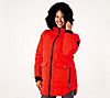 Arctic Expedition Curved Hem Down Parka w/ Square Quilting
