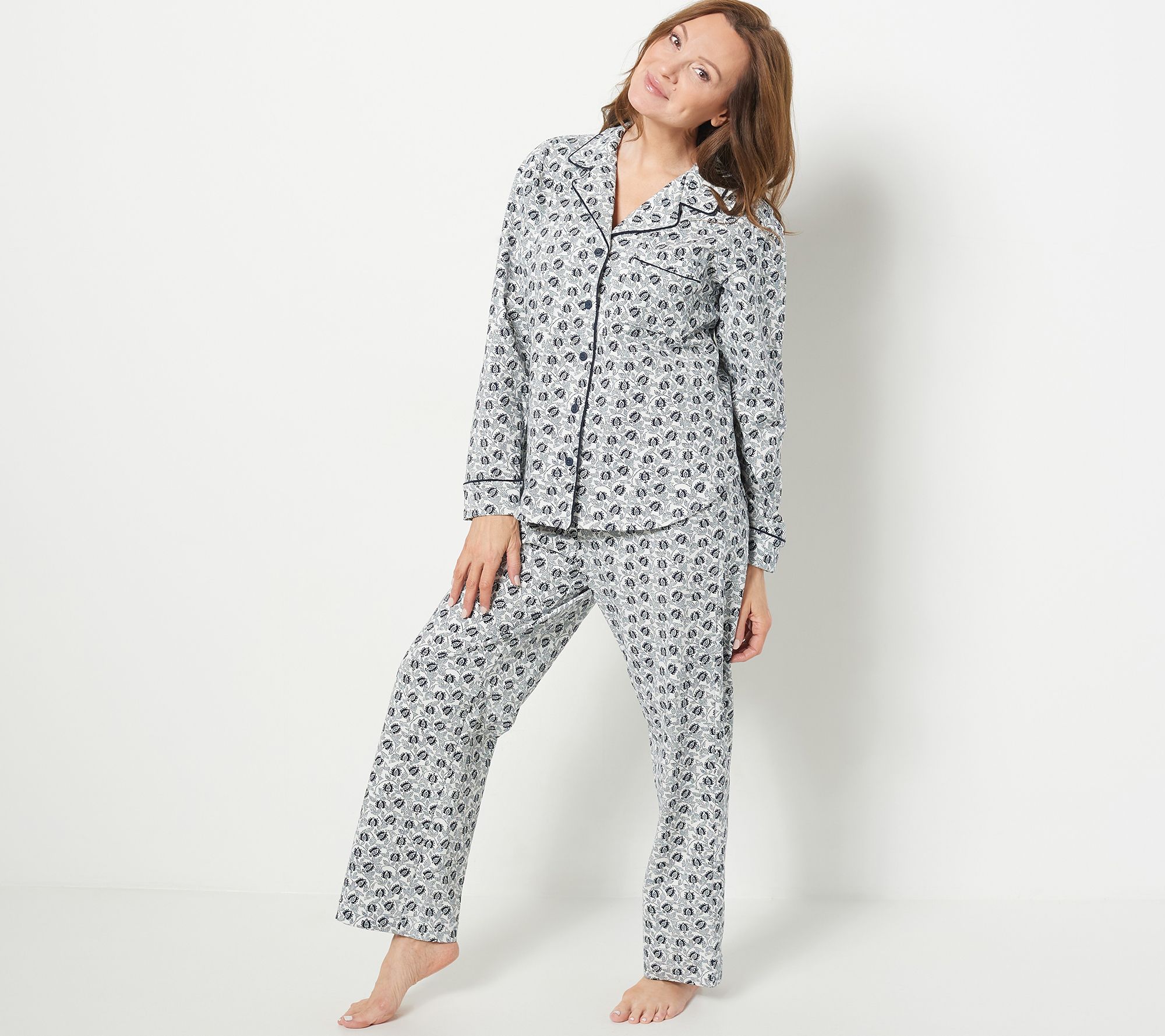 "As Is" RM Rebecca Minkoff Notch Collar Pajama Set