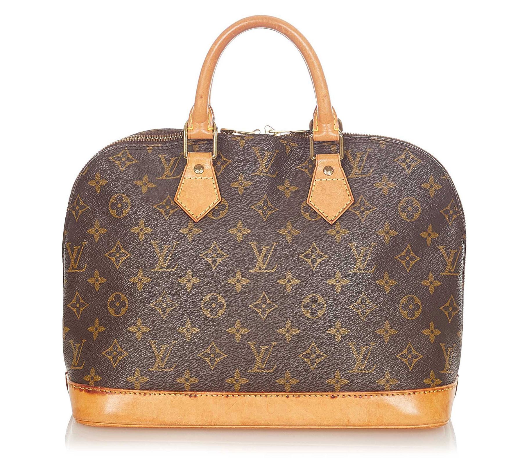 Louis Vuitton Moon Alma Monogram Brown in Coated Canvas with Gold