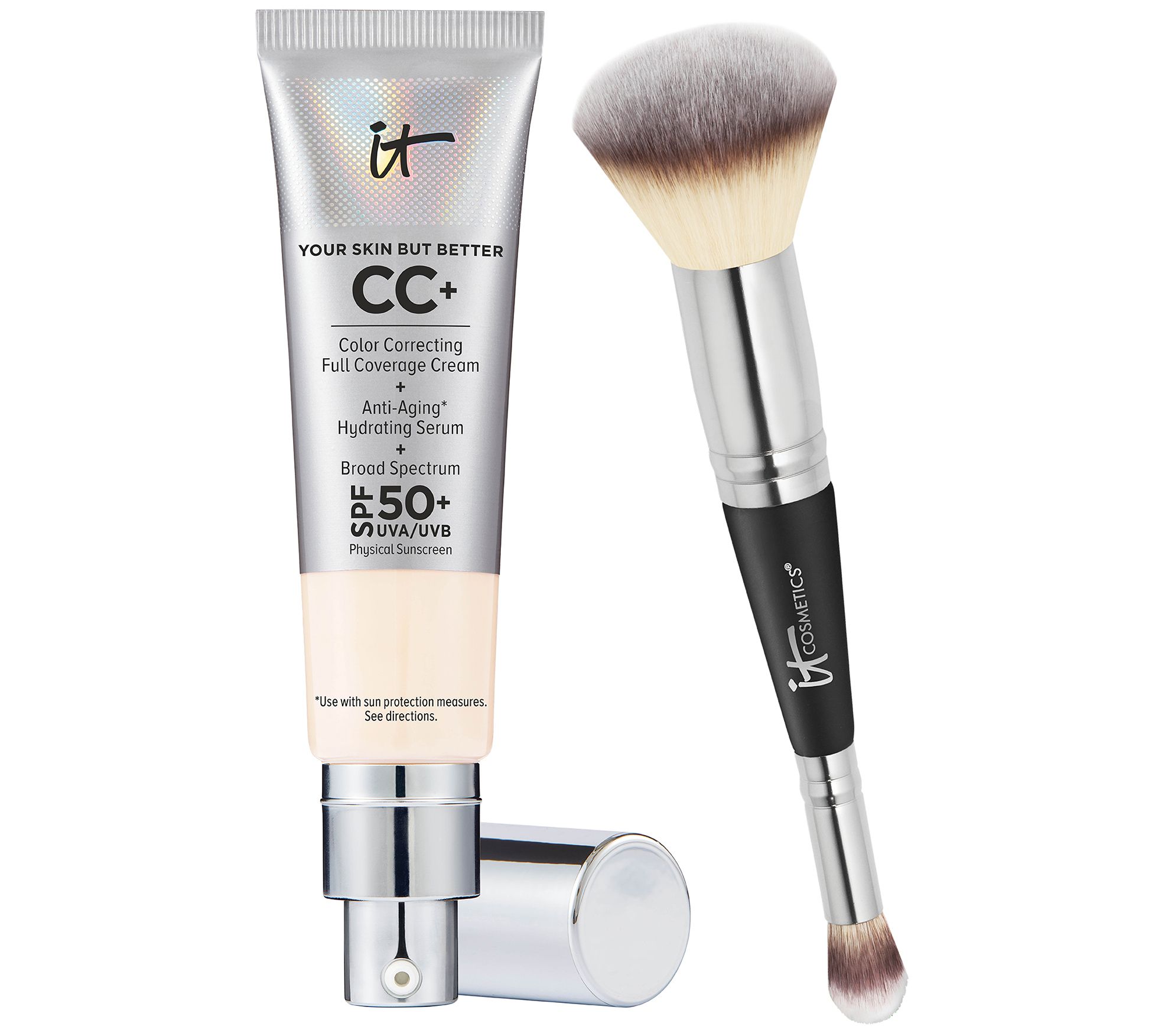 It Cosmetics CC+ Color Correcting Full Coverage Cream SPF 50+ Fair Beige
