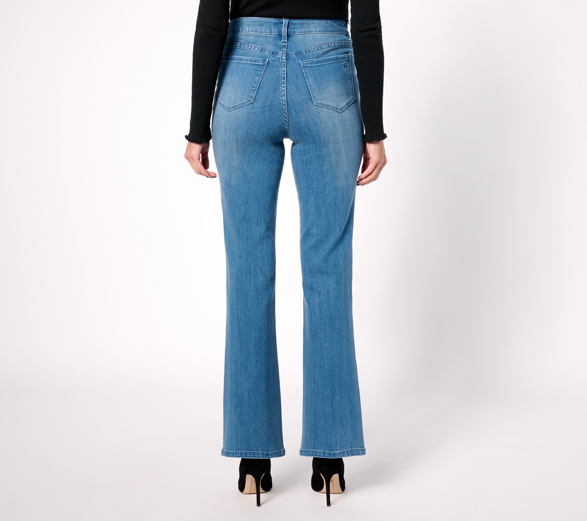 Women Elastic Slim Corset Belt Denim Waistband Irregular Wide Jean Belt  with Buttons Blue, One Size