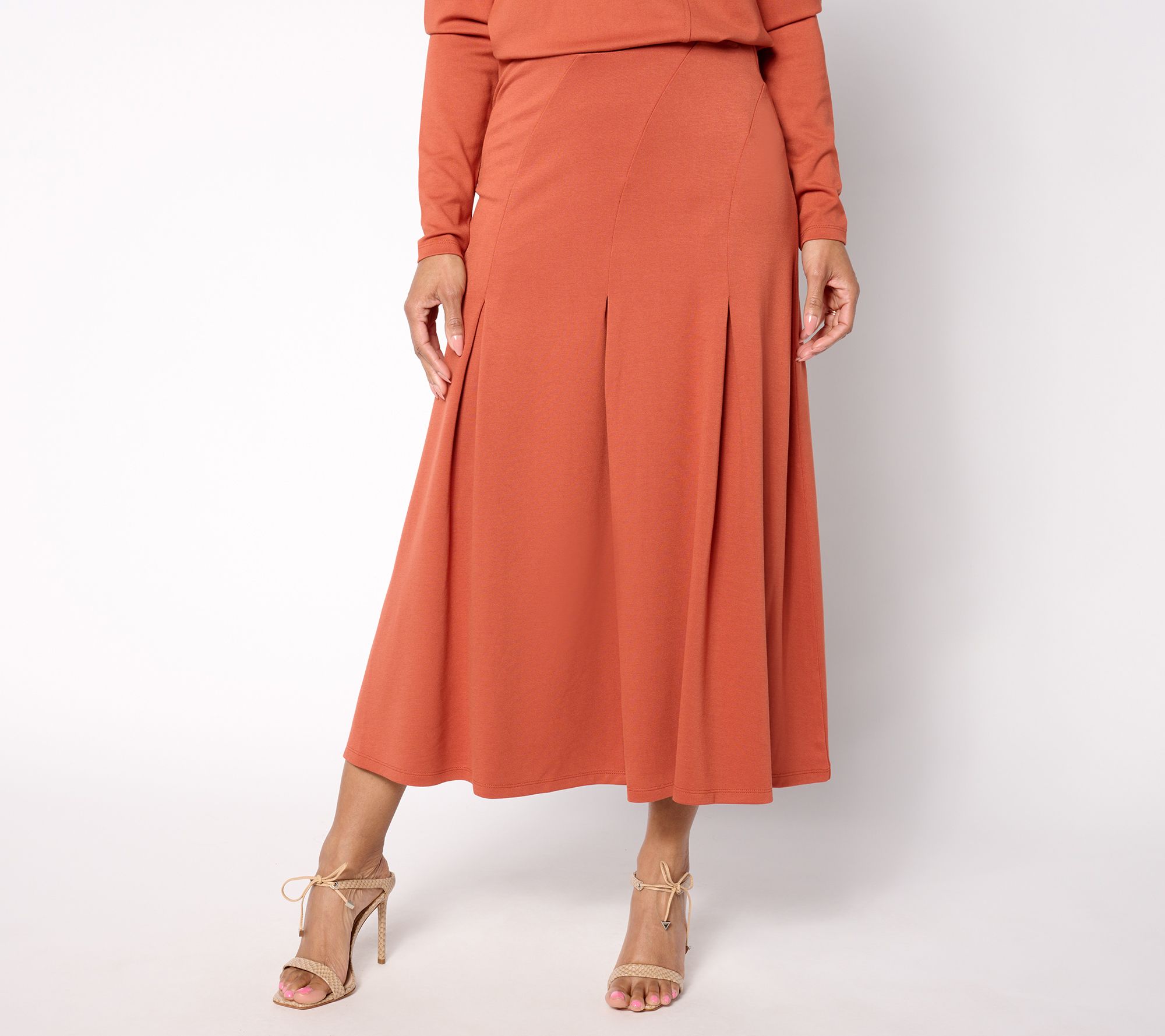 BEAUTIFUL by Lawrence Zarian Petite Hollywood Waist Ponte Skirt