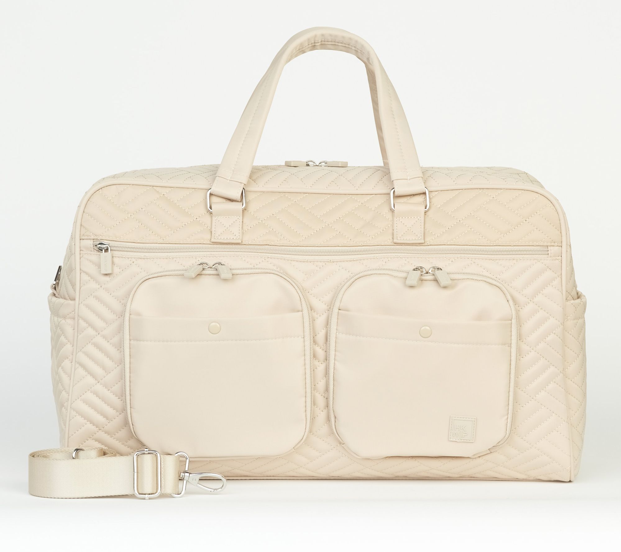 IHKWIP Quilted Cargo Catchall Weekender