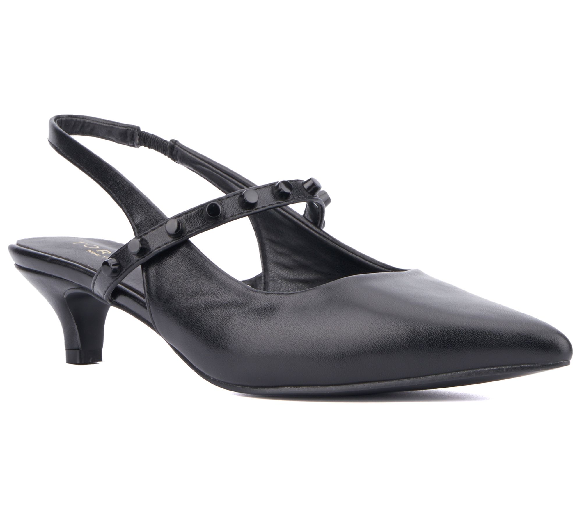 Torgeis Women's Tamara Kitten Heel Pump