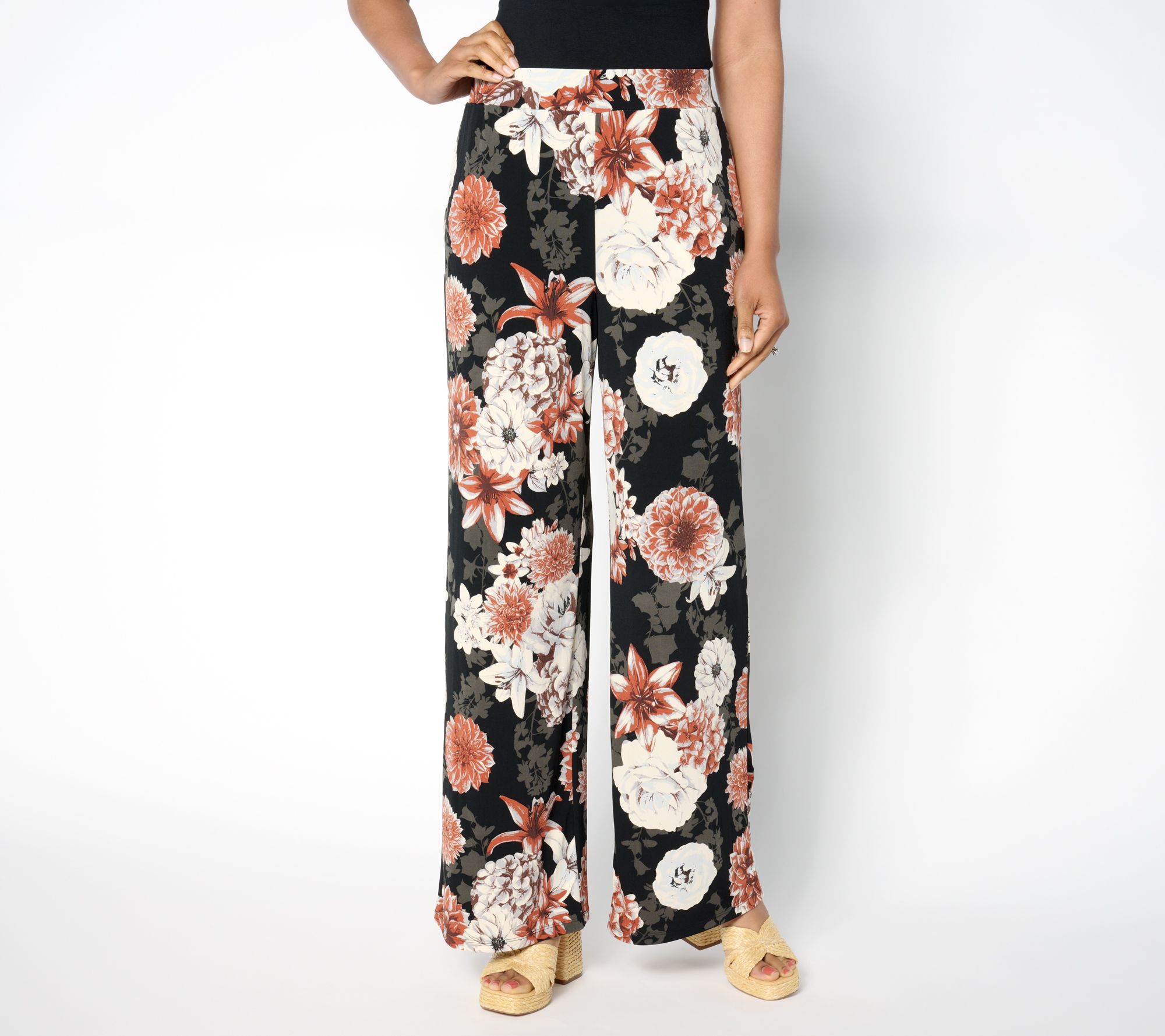 "As Is" BEAUTIFUL by Lawrence Zarian Regular Knit Pull-On Pant
