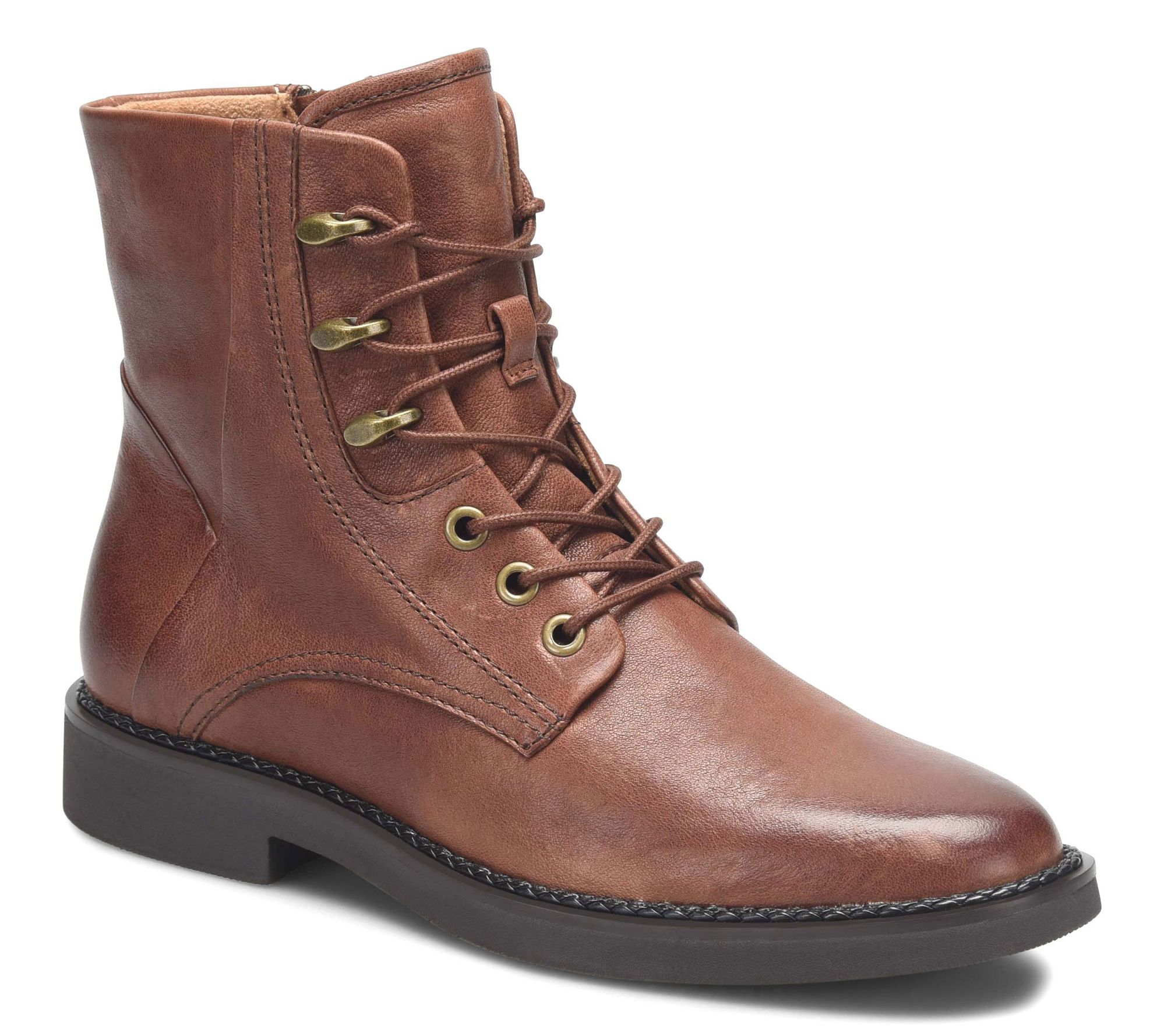 Comfortiva Water Resistant Leather Lace Up Boot s - Elsberry