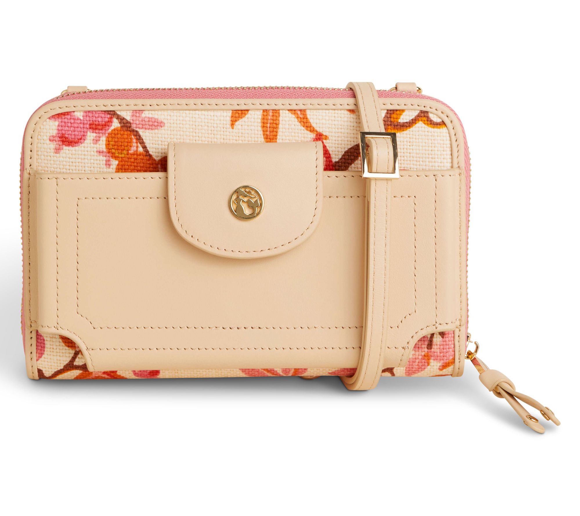 Spartina 449 Multi Phone Leather Crossbody Bag