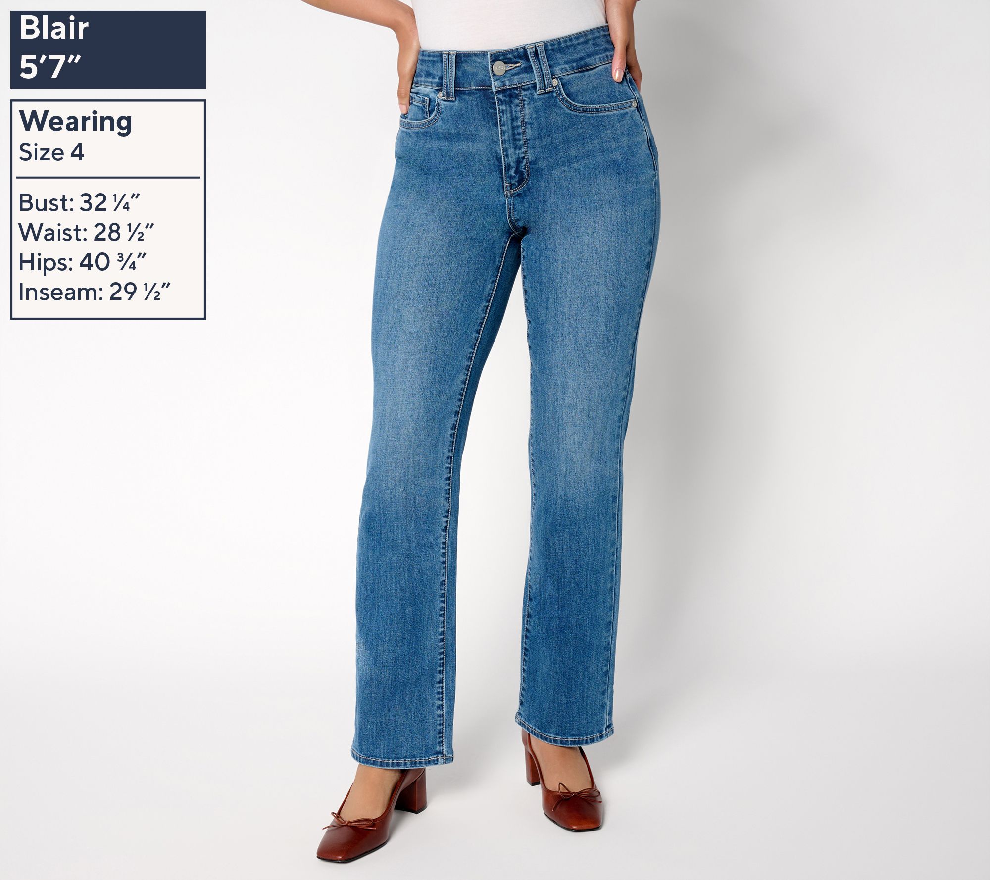 NYDJ Marilyn Regular Straight Leg Jean with Cool Embrace