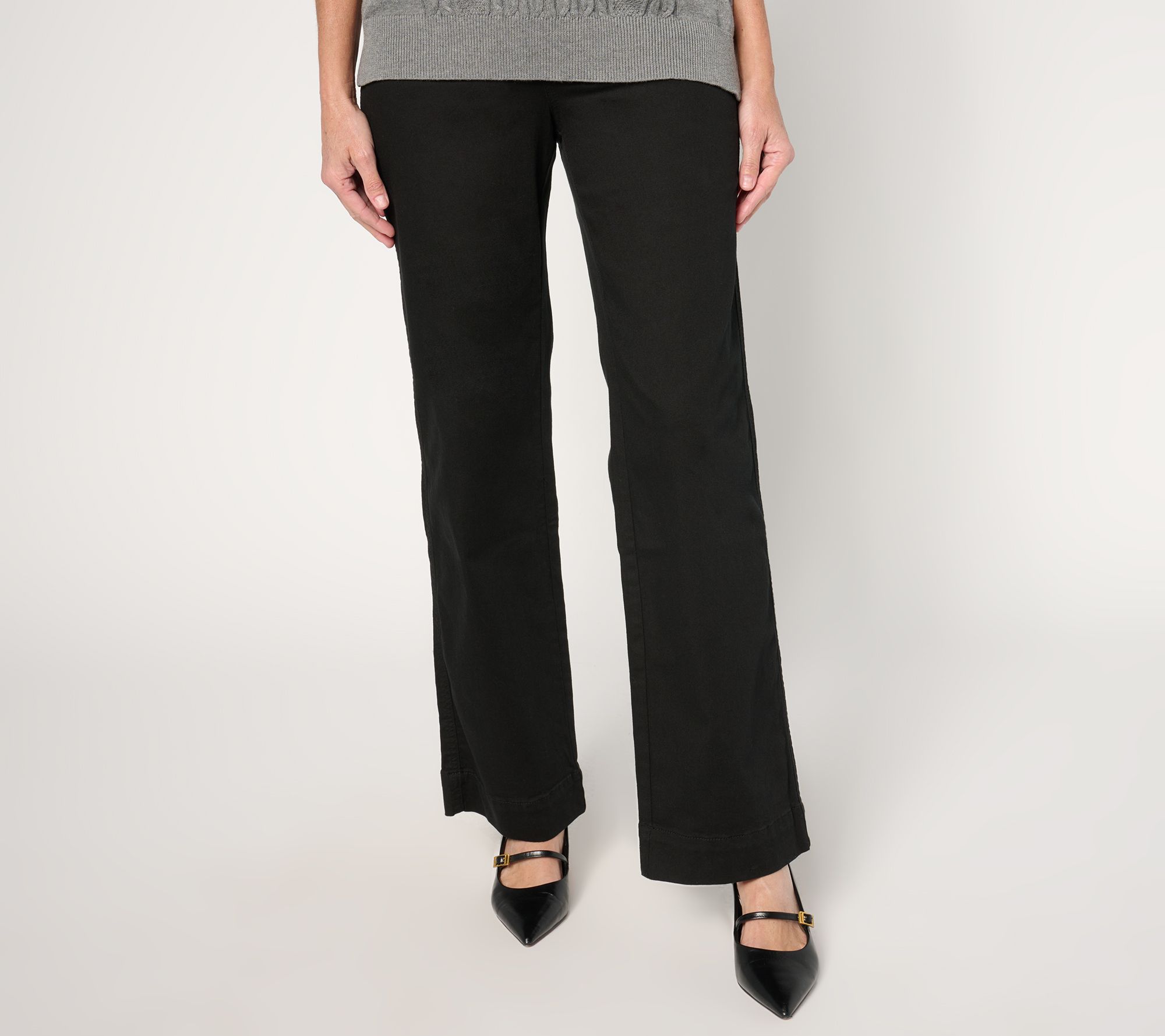 "As Is" Belle by Kim Gravel Reg TripleLuxe Twill Mini Pocket Jean