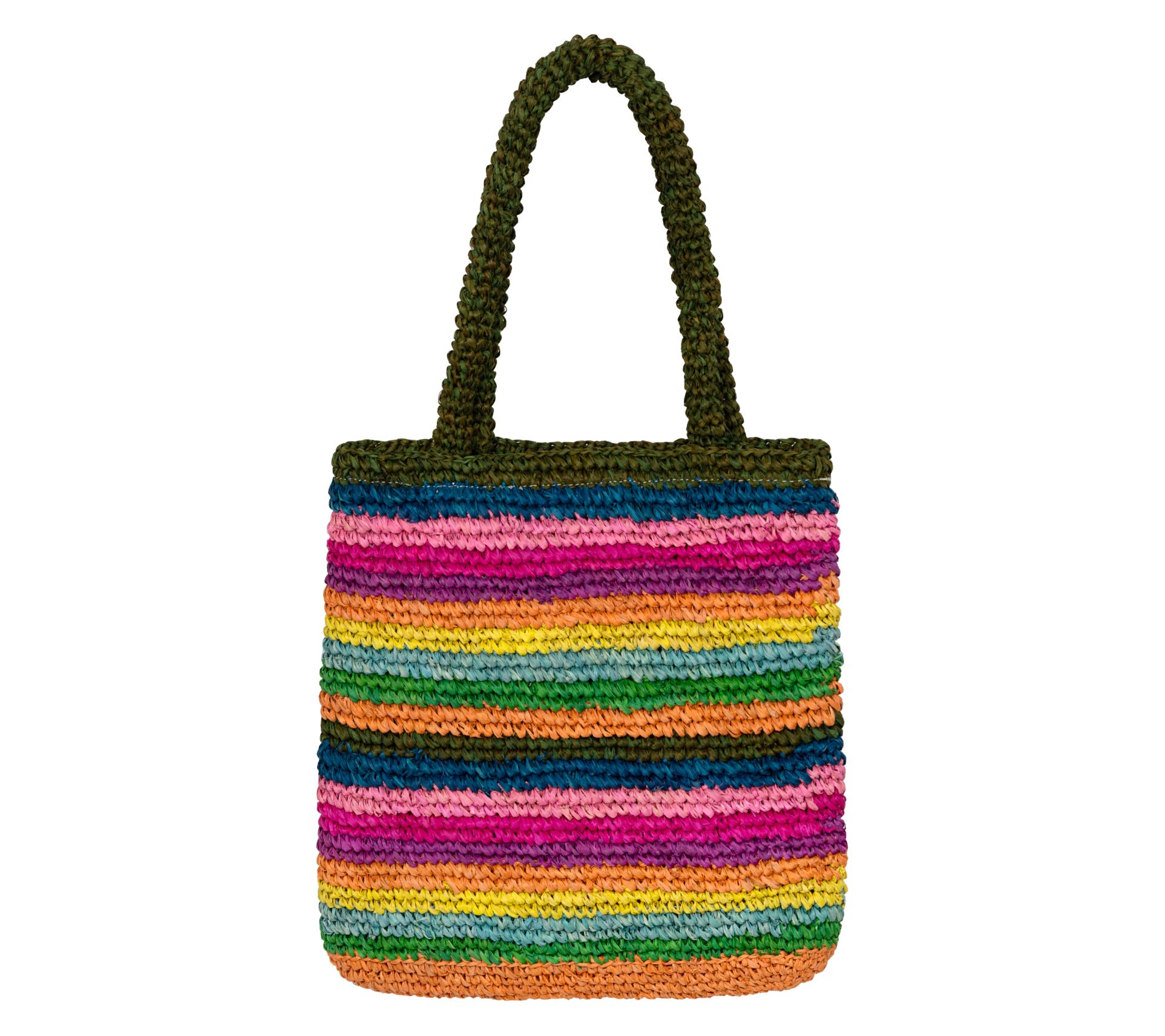 Sunshine Tienda Bermuda Raffia Market Tote