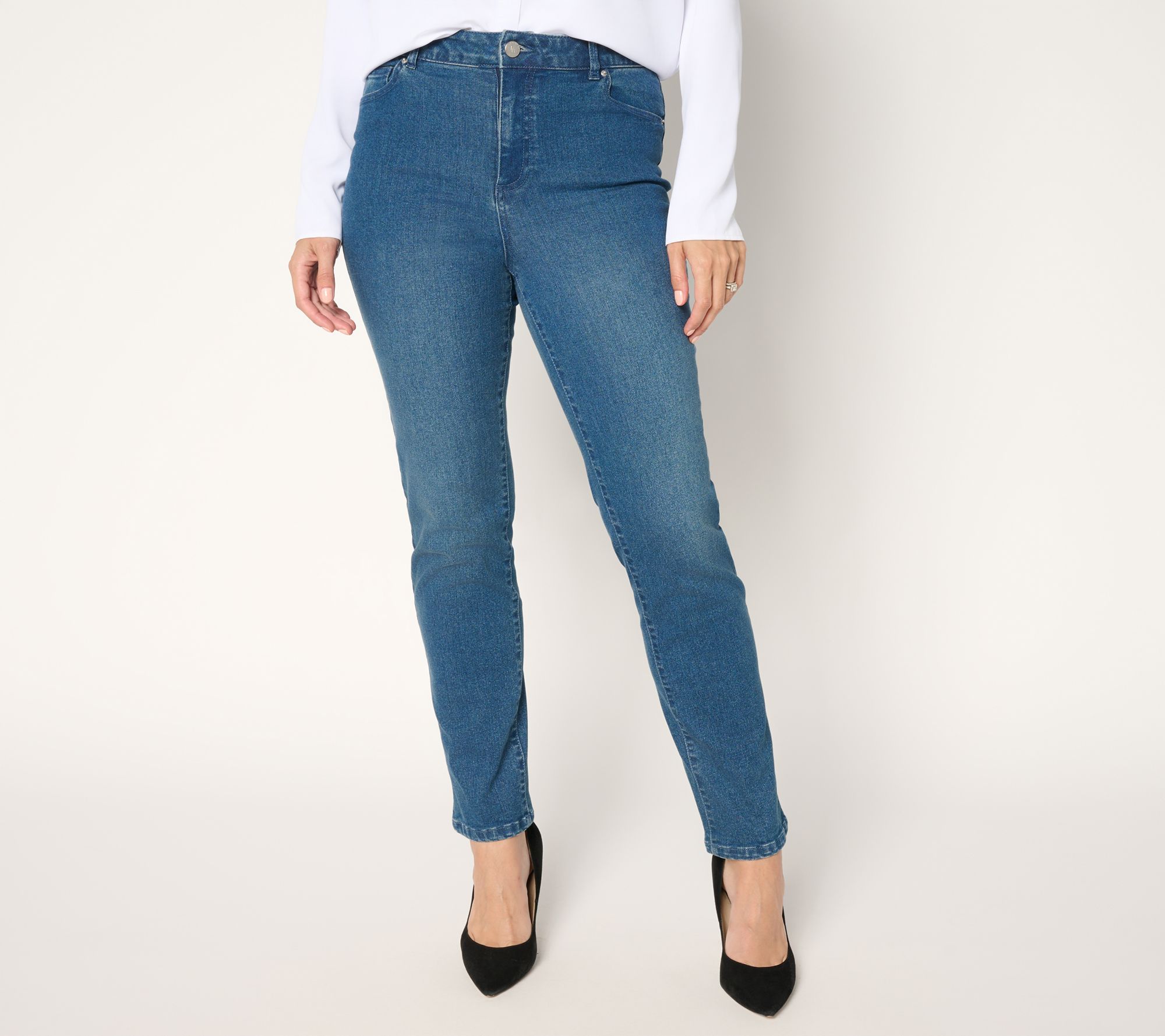 Dennis Basso Regular Riviera Strech 5 Pocket Jean