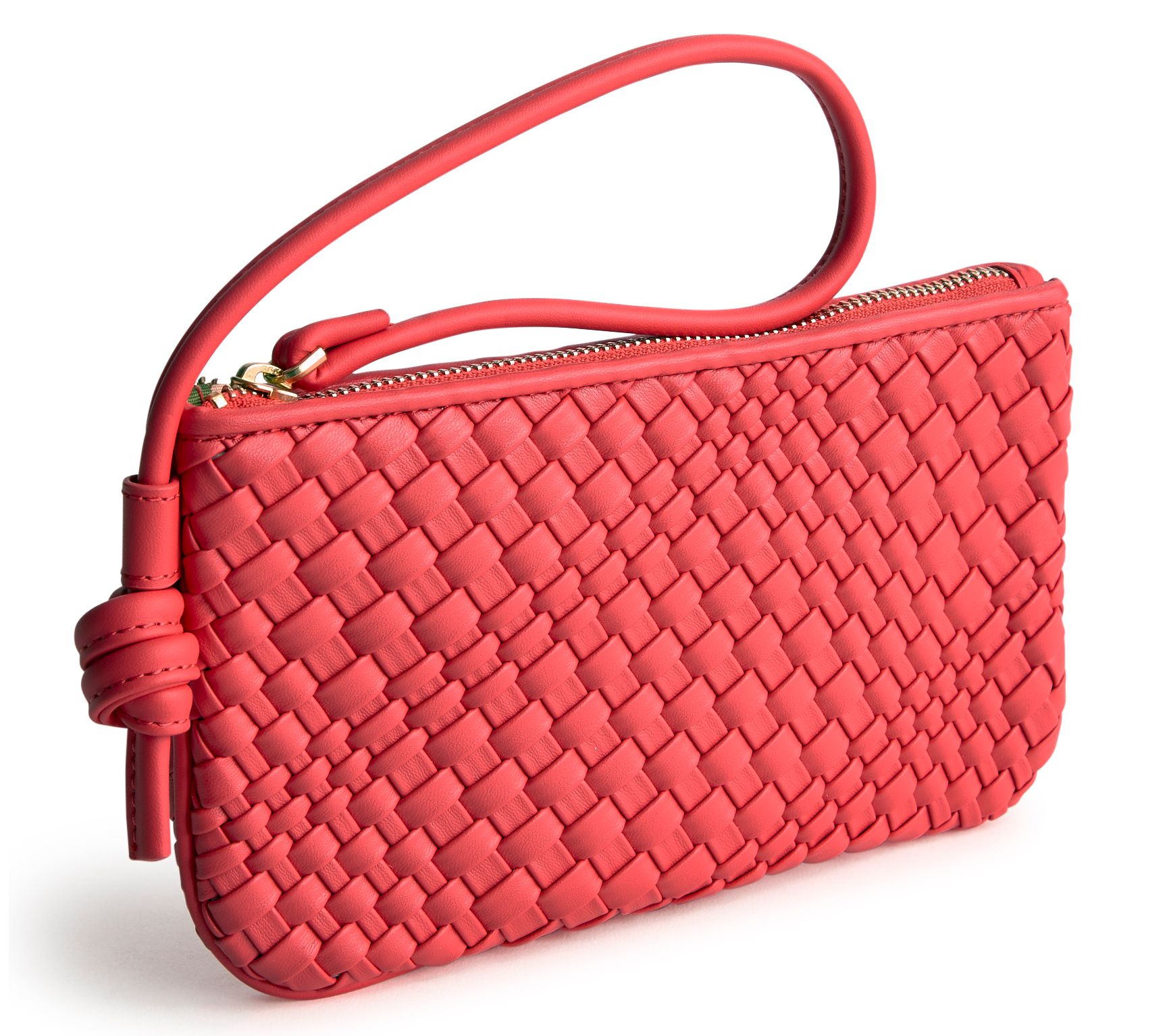 Vera Bradley Knotted Woven Faux Leather Wristle