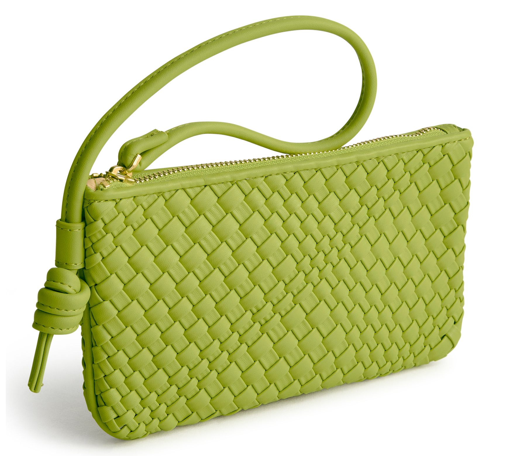 Vera Bradley Knotted Woven Faux Leather Wristle