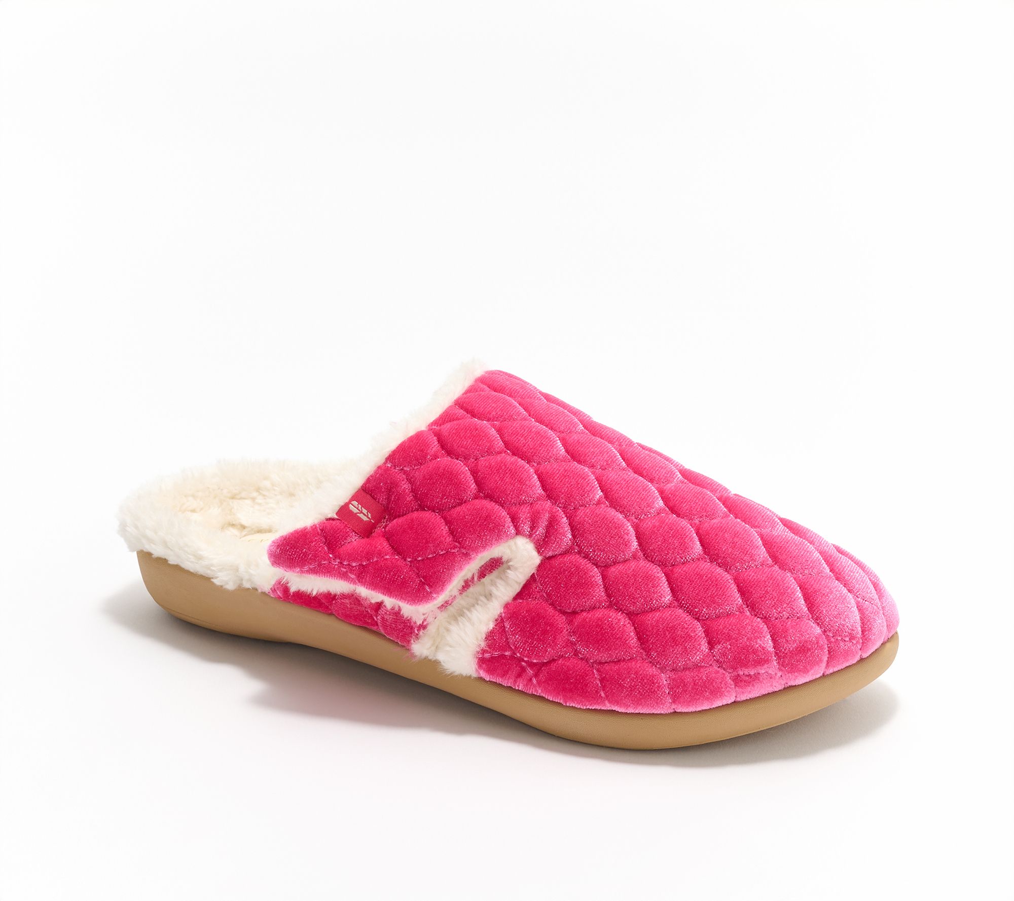 Revitalign Orthotic Washable Velvet Memory Foam Slippers- Karla