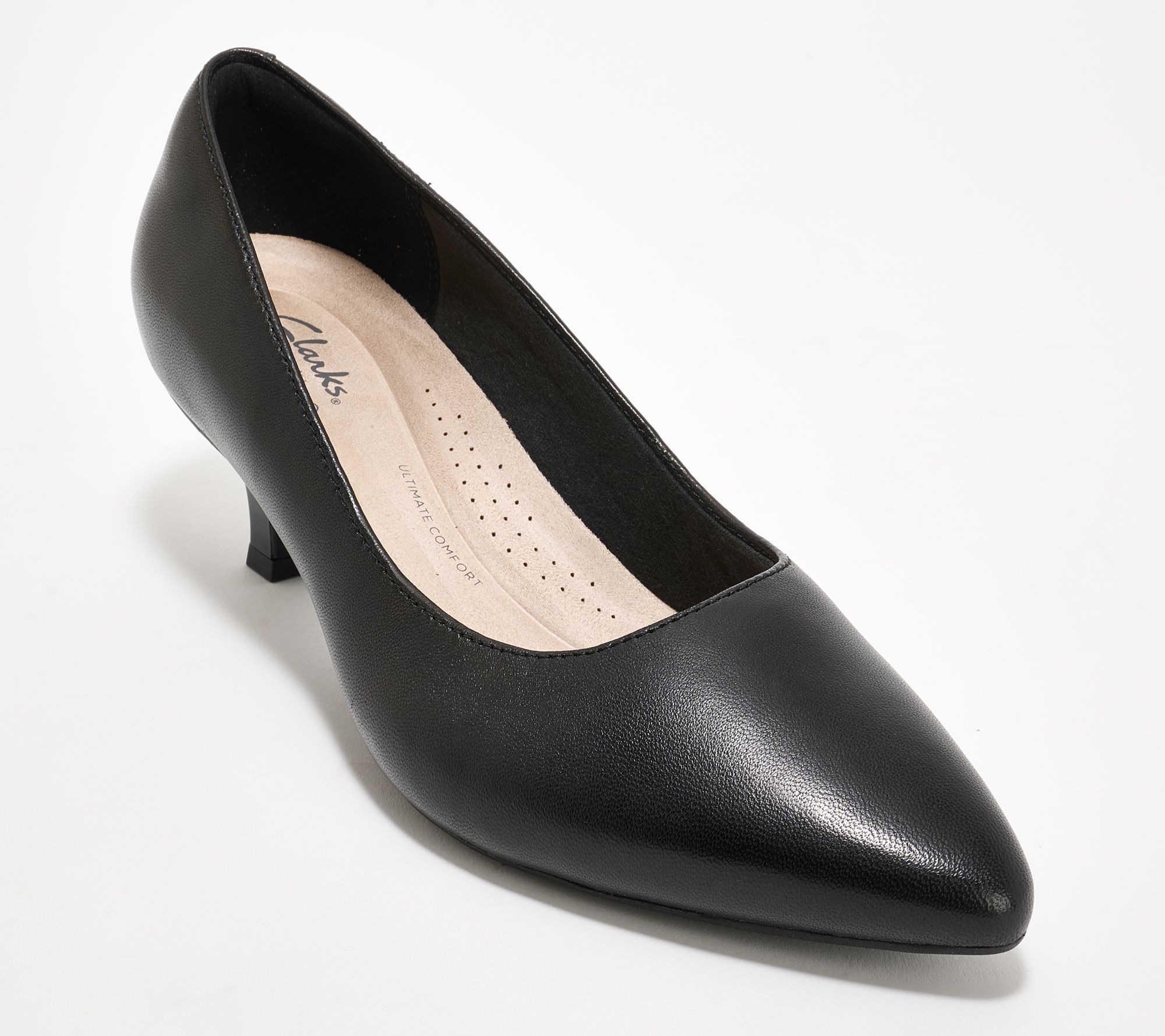 Clarks Collection Leather or Synthetic Pumps - Kepley Vine