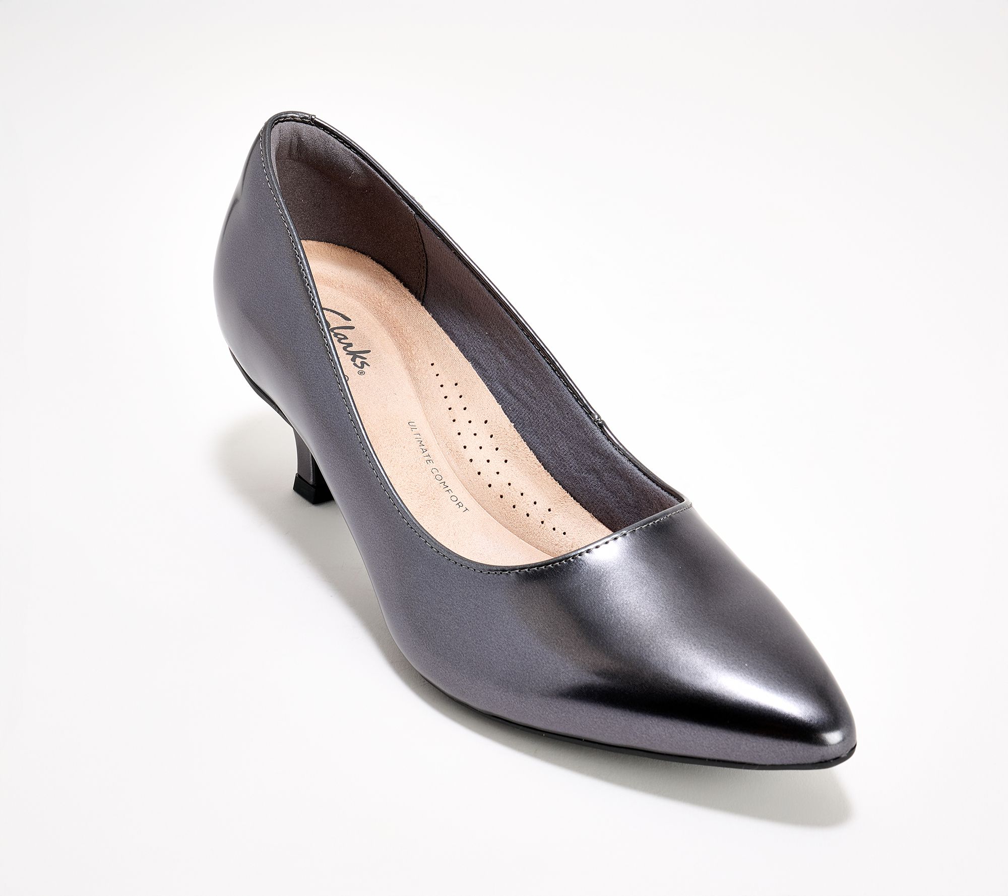 Clarks Collection Leather or Synthetic Pumps - Kepley Vine